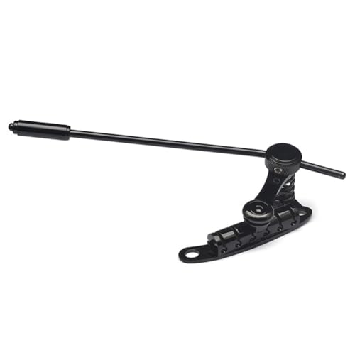 Wzxksoac Für LP Tremolo Bridge LP Saitenhalter 10,5 Saitenabstand Gitarre Modifiziert Schwarz Wzxksoac Für LP Tremolo Bridge LP Saitenhalter 10,5 Saitenabstand Gitarre Modifiziert Schwarz von Wzxksoac