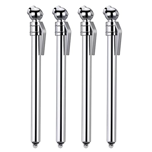 Wzxksoac Reifen Prüfgeräte Reifen Druck Prüfgeräte, Stift Form, 4Er Pack von Wzxksoac