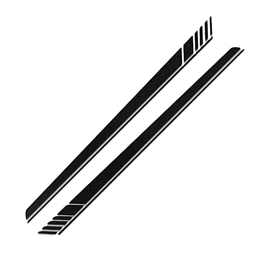 Wzxksoac Vinyl Körper Aufkleber Sport Racing Universal DIY Styling Auto Aufkleber Streifen für 4 Stück 220X14cm Wzxksoac Vinyl Körper Aufkleber Sport Racing Universal DIY Styling Auto Aufkleber Streifen für 4 Stück 220X14cm von Wzxksoac
