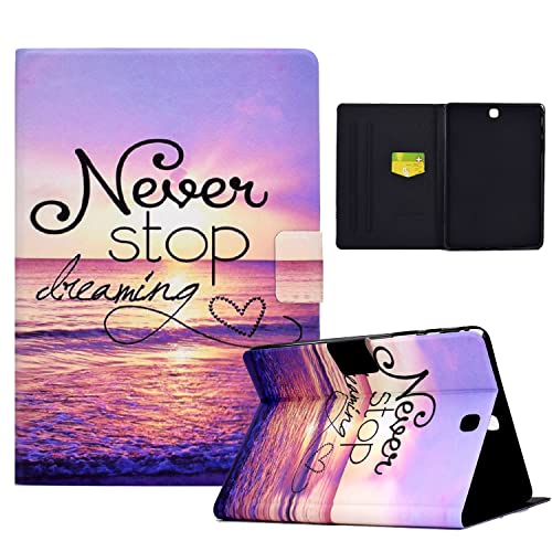 Hülle für Samsung Galaxy Tab A 9.7 Zoll T550N / T555N Tablet-PC - Ultra Schlank Superleicht Ständer Slim Shell Cover Schutzhülle Etui mit Auto Schlaf/Wach Funktion von X-Best
