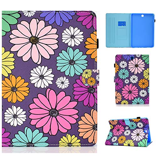 Hülle für Samsung Galaxy Tab A SM-T550 T551 T555 9.7 Zoll Flip Case Cover Magnetisch Ständer Tasche Tablet Schutzhülle mit Kartenfach für Galaxy Tab A 9.7" von X-Best