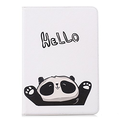 X-Best Samsung Galaxy Tab A 9.7 Inch Hülle PU Leder Flip Case Cover Magnetisch Ständer Tasche Tablet Schutzhülle mit Kartenfach für Galaxy Tab A 9.7" Tablet SM-T550/T551/T555 von X-Best