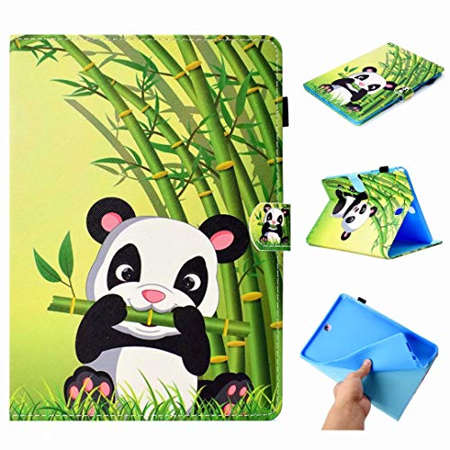 X-Best Samsung Galaxy Tab A 9.7 Inch Hülle PU Leder Flip Case Cover Magnetisch Ständer Tasche Tablet Schutzhülle mit Kartenfach für Galaxy Tab A 9.7" Tablet SM-T550/T551/T555 von X-Best