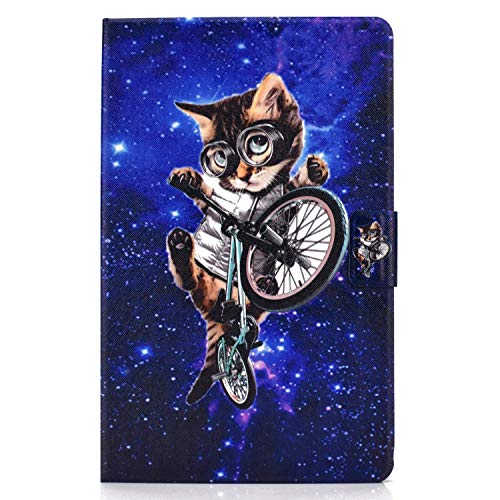 X-Best Samsung Galaxy Tab E 9.6 Inch Hülle PU Leder Flip Case Cover Magnetisch Ständer Tasche Tablet Schutzhülle mit Kartenfach für Samsung Galaxy Tab E 9.6" Tablet SM-T560 T561 von X-Best