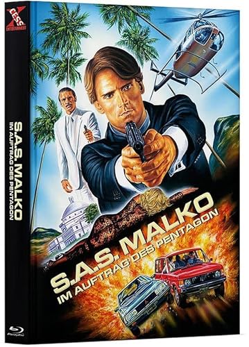 S.A.S. MALKO - Im Auftrag des Pentagon - Mediabook - Cover C - Limited Edition (Blu-ray+DVD) von X-Cess Entertainment
