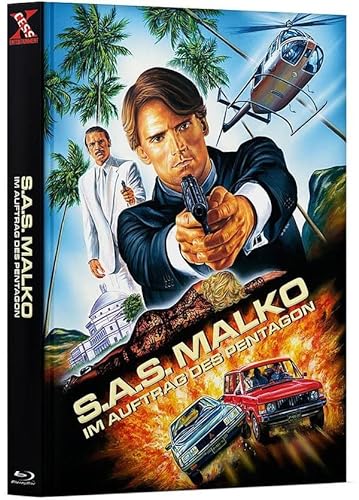 S.A.S. MALKO - Im Auftrag des Pentagon - Mediabook - Cover C - Limited Edition (Blu-ray+DVD) von X-Cess Entertainment