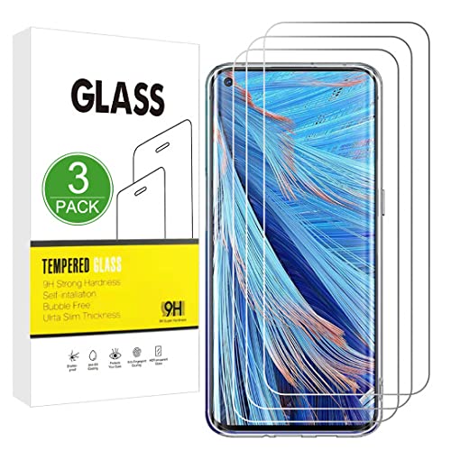 X-Dision [3 Pack] Gehärtetes Glas Kompatibel mit Oppo Find X2 Neo,[Ultrabeständig,Blasenfrei, Display Schutzfolie für Oppo Find X2 Neo von X-Dision