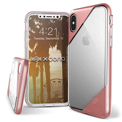 Coque Revel LUX Clear Rose Gold Pour iPhone X/XS von X-Doria