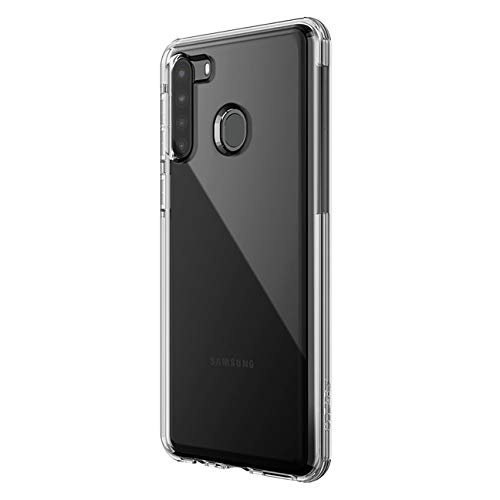 X-Doria Defense Clear, Samsung Galaxy A21 Hülle - Fallschutz in Militärqualität, Klare Schutzhülle für Samsung Galaxy A21 (Klar) von X-Doria