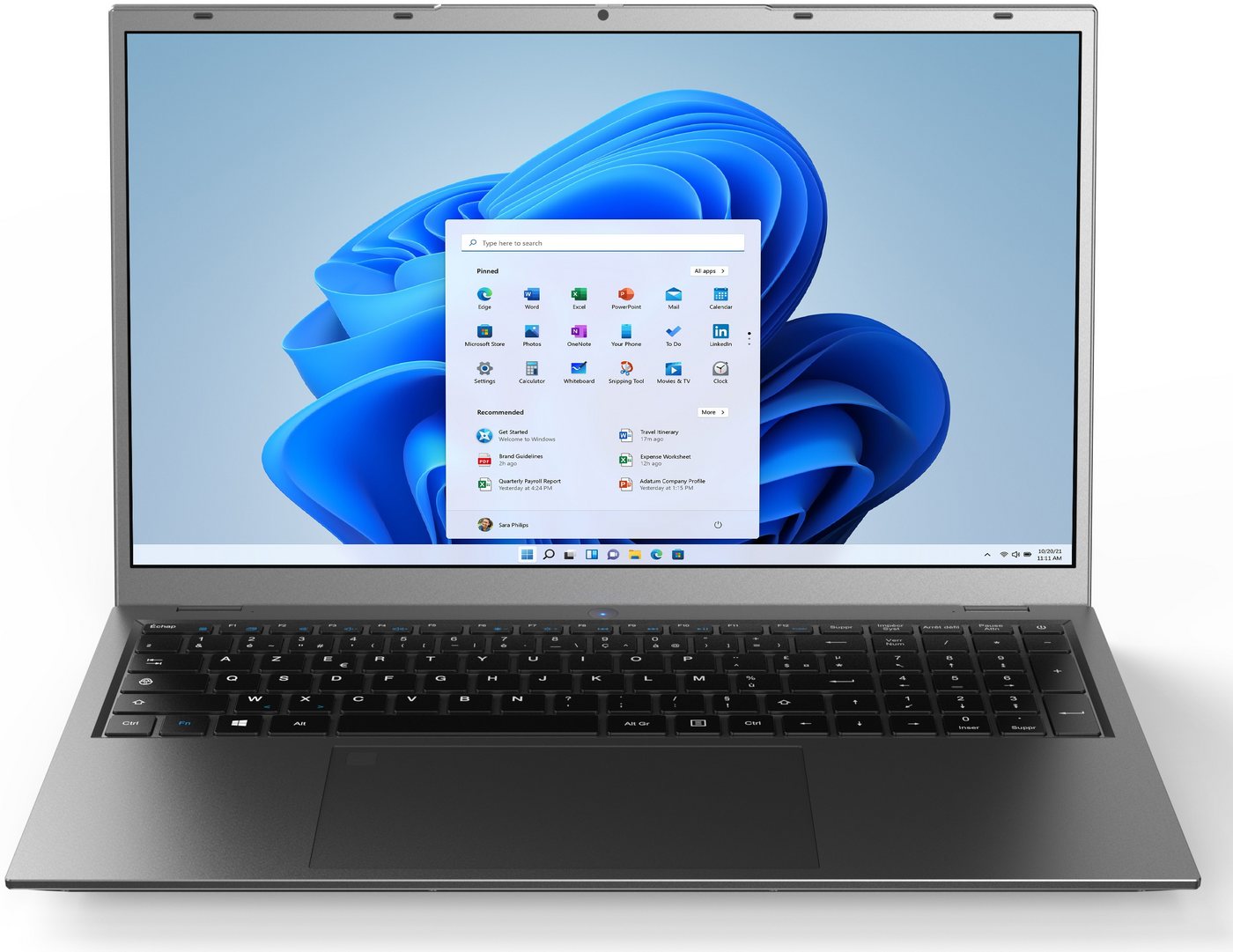 X-HARDWARE Difinity, 4x 3.40GHz, 16GB RAM, 512GB SSD, Win 11 Pro Business-Notebook (43,9 cm/17.3 Zoll, Intel N-Series N95, Intel UHD Graphics (iGPU), 512 GB SSD, Windows 11 Professional) von X-HARDWARE