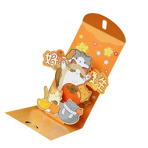 2025 Jahr der Schlange 3D-Briefumschläge für Festival, Feier, Frühlingsfest, Geldpaket, Papier, Hongbao 2025 Jahr der Schlange 3D-Briefumschläge für Festival, Feier, Frühlingsfest, Geldpaket, Papier, Hongbao von X-Institute