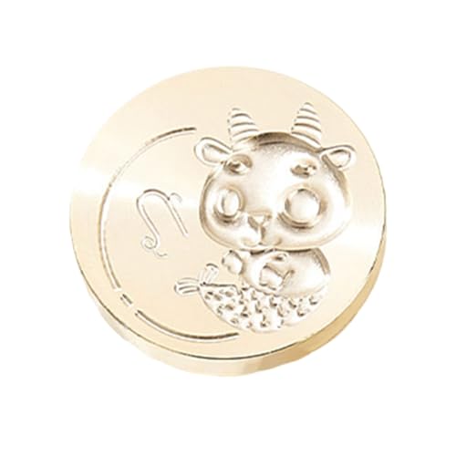 X-Institute Metall Siegelstempel Kopf Wachs Stempel Kopf Nur Prägen Versiegelungen Wachs Scrapbooking Stempel Kopf Wachssiegel Stempelkopf Ersatz Scrapbooking Dekorationen Stempel von X-Institute