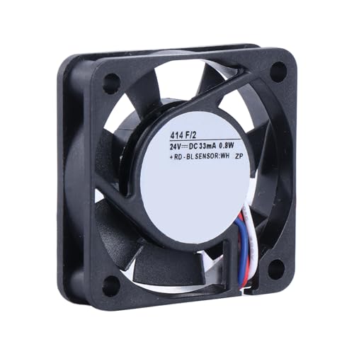 X-Institute Neue Inverter Kühler 414 F/2 Mit Einem Kompletten Satz Halterungen 24 V 33 0 8 W 3-polig 4 X 4 cm Für Wechselrichter Lüfter Wechselrichter Lüfter von X-Institute