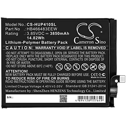X-Longer Ersatzakku Batterie für Huawei P40 Lite 5G ersetzt HB466483EEW Battery von X-Longer