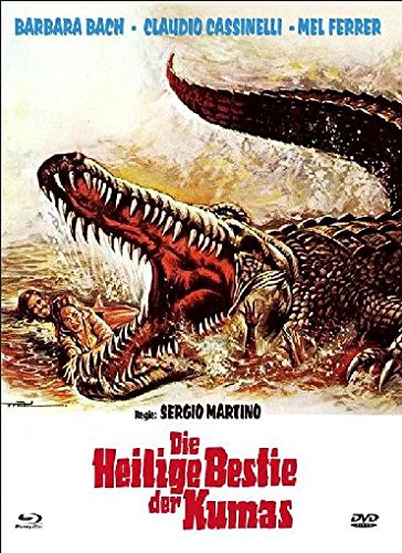 Die heilige Bestie der Kumas (Der Fluss der Mörderkrokodile) - Uncut/Mediabook (+ DVD) - Limitiert auf 333 Stück, Cover B [Blu-ray] von X-Rated Kult DVD