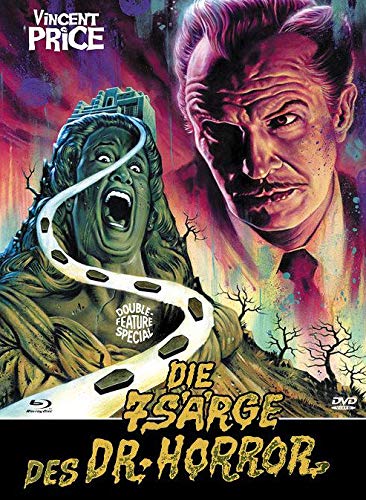 Die 7 Särge des Dr. Horror (+ Bonus-DVD Das Geheimnis von Schloß Monte Christo) - Mediabook - Cover D - Limited Edition auf 111 Stück - X-Rated-Eurocult-Collection #61 [Blu-ray] von X-Rated