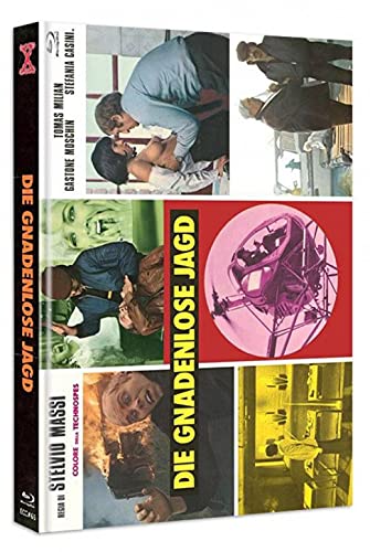 Die gnadenlose Jagd - Mediabook - Cover C - Limited Edition - limitiert und nummeriert auf 222 Stück - Eurocult-Collection #65 (+DVD) [Blu-ray] von X-Rated