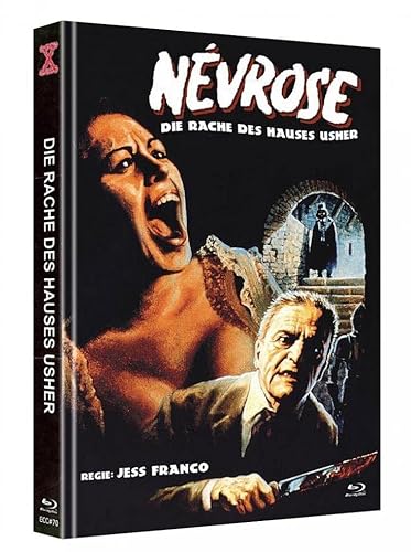 Nevrose - Die Rache des Hauses Usher - 2-Disc Mediabook - Cover B - limitiert + nummeriert auf 111 Stück Blu-ray von X-Rated