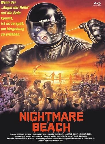 Nightmare Beach - Mediabook - Cover B (Motiv deutsches Poster) - Limited Edition auf 444 Stück - X-Rated Eurocult-Collection #67 (+ DVD) [Blu-ray] von X-Rated