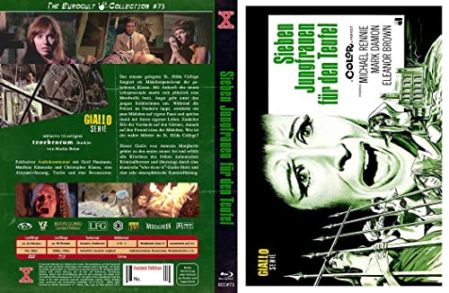Sieben Jungfrauen für den Teufel - Mediabook - Limitiert auf 111 Stück - X-Rated Eurocult-Collection #73 - Cover D (Blu-ray + DVD) von X-Rated