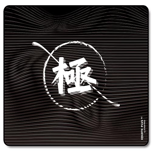 X-raypad Equate Plus V2 Kiwami Gaming-Mauspad EQ+v2 Kiwami (500 x 500 x 4 mm, Schwarz) von X-Ray X-Raypad