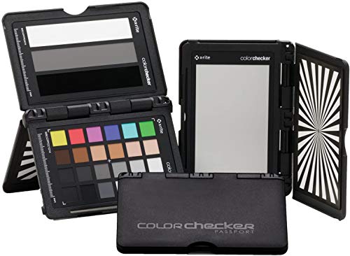 X-Rite ColorChecker Passport Video, Schwarz: Farbchart für Videoproduktion, Farbkalibrierung, Filmemachen, Farbbalance - Kunststoff, Schwarz X-Rite ColorChecker Passport Video, Schwarz: Farbchart für Videoproduktion, Farbkalibrierung, Filmemachen, Farbbalance - Kunststoff, Schwarz von X-Rite