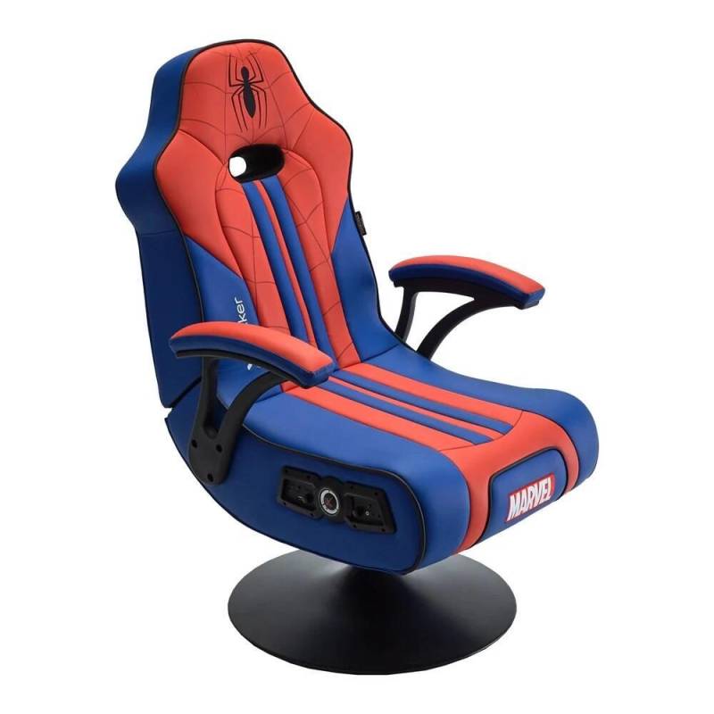 X Rocker Marvel™ Elite 2.1 Gaming-Sessel im Spider-Man Design - blau/rot von X Rocker