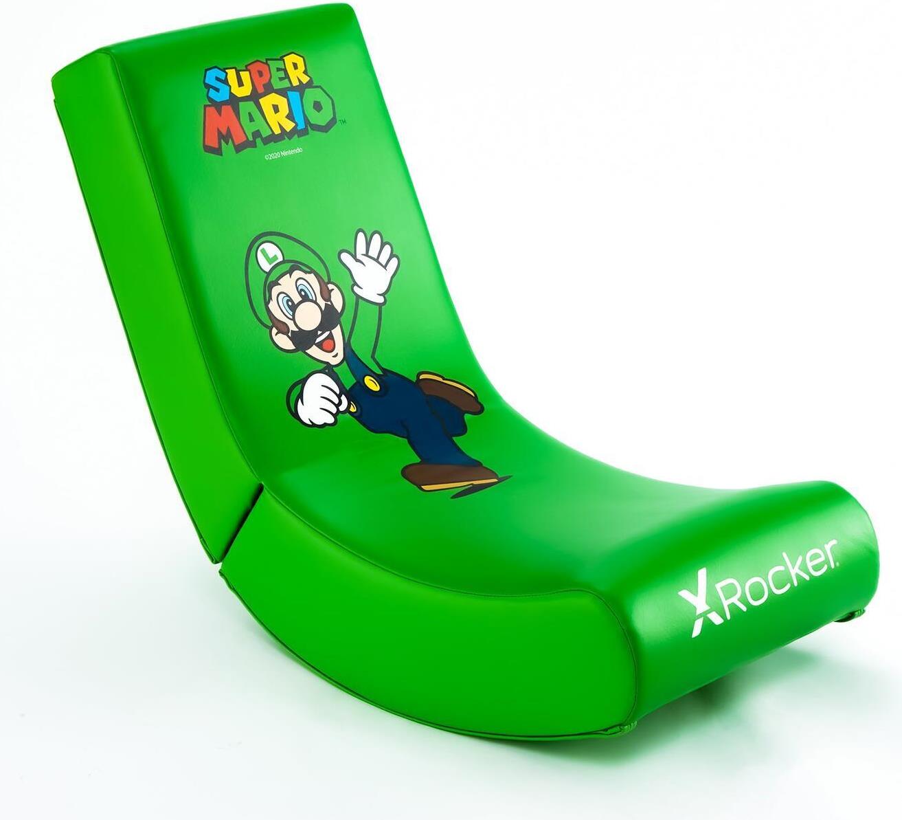 X Rocker - Super Mario Video Gaming Stuhl Luigi Joy Edition (144833) von X Rocker