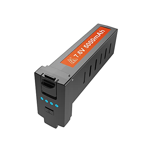 X-Verse ZLL SG906 Max2 Drohne Batterie, 1 x 7,6 V 5000 mAh Batterie für Drohne SG906 MAX2 X-Verse ZLL SG906 Max2 Drohne Batterie, 1 x 7,6 V 5000 mAh Batterie für Drohne SG906 MAX2 von X-Verse