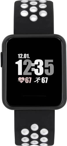 X-WATCH Keto Sun Reflect Smartwatch 40mm Schwarz von X-WATCH