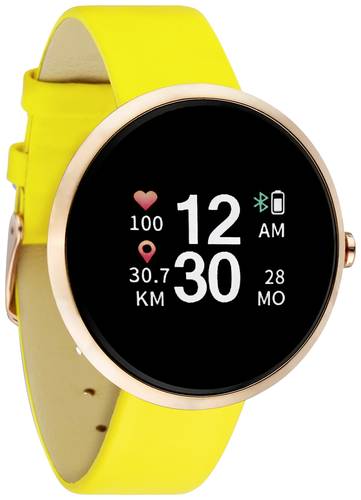 X-WATCH Siona Color Fit Smartwatch Gelb von X-WATCH
