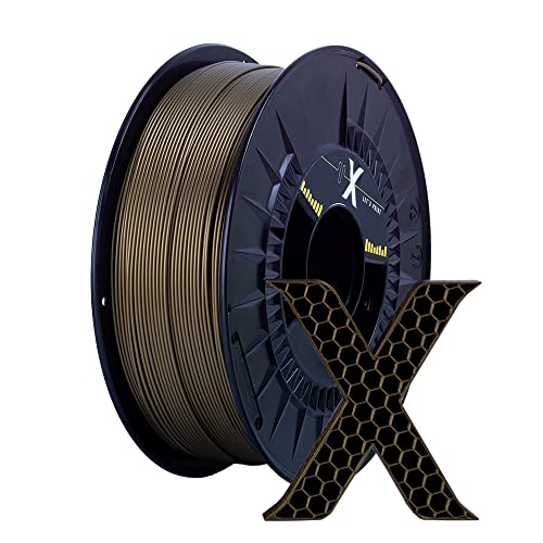 X Filament PLA 1,75 mm 1000 g Filament für 3D-Druck X To Print (Bronze Bar) von X X TO PRINT