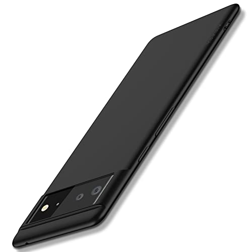 X-level Google Pixel 6 Pro Hülle, [Guardian Serie] Soft Flex TPU Case Ultradünn Handyhülle Silikon Bumper Cover Schutz Tasche Schale Schutzhülle für Google Pixel 6 Pro - Schwarz von X-level