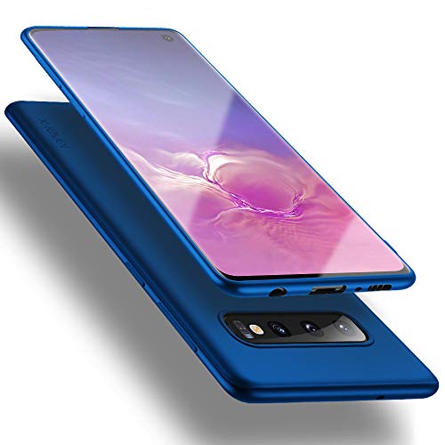 X-level Samsung Galaxy S10 Hülle, [Guardian Serie] Soft Flex TPU Case Ultradünn Handyhülle Silikon Bumper Cover Schutz Tasche Schale Schutzhülle für Samsung Galaxy S10 6,1 Zoll - Blau von X-level