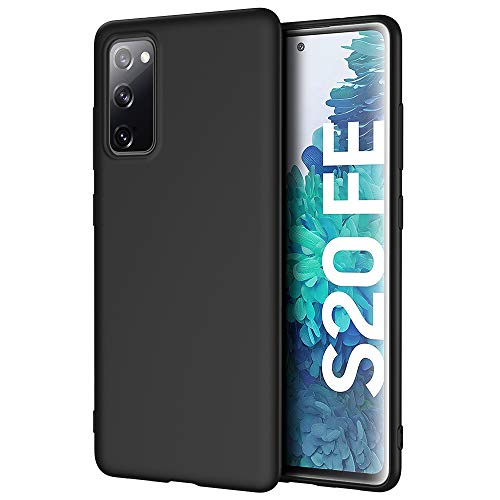 X-level Samsung Galaxy S20 FE Hülle, [Guardian Serie] Soft Flex Silikon Premium TPU Echtes Telefongefühl Handyhülle Schutzhülle für Samsung Galaxy S20 FE 5G Case Cover - Schwarz von X-level