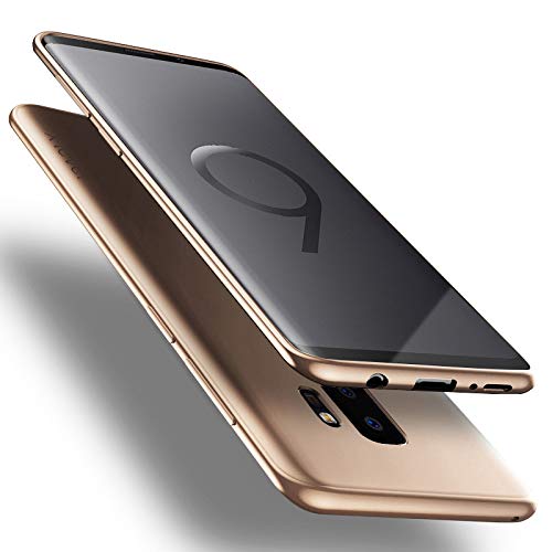 X-level Samsung Galaxy S9 Plus Hülle, [Guardian Serie] Soft Flex TPU Case Ultradünn Handyhülle Silikon Bumper Cover Schutz Tasche Schale Schutzhülle für Samsung Galaxy S9 Plus 6,2 Zoll - Gold von X-level