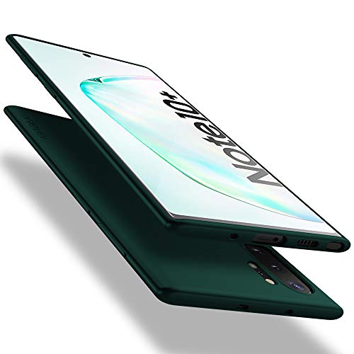 X-level für Samsung Galaxy Note 10 Plus Hülle, [Guardian Serie] Soft Flex TPU Case Ultradünn Handyhülle Silikon Bumper Cover Schutz Tasche Schale Schutzhülle Kompatibel mit Galaxy Note 10+ - Grün von X-level