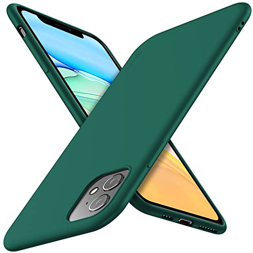 X-level für iPhone 11 Hülle, [Guardian Serie] Soft Flex TPU Case Ultradünn Handyhülle Silikon Bumper Cover Schutz Tasche Schale Schutzhülle Kompatibel mit iPhone 11 - Grün von X-level