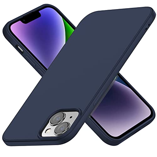 X-level für iPhone 14 Hülle, [Dynamic Serie] Ultra Dünn Schutzhülle Silikon Handyhülle Handy Tasche Stoßfest Bumper Case Cover Kompatibel mit iPhone 14 - Blau von X-level