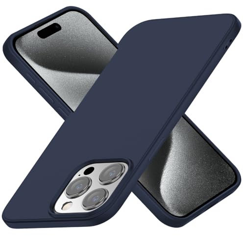 X-level für iPhone 15 Pro Hülle, [Dynamic Serie] Ultra Dünn Schutzhülle Silikon Handyhülle Handy Tasche Stoßfest Bumper Case Cover Kompatibel mit iPhone 15 Pro - Blau von X-level