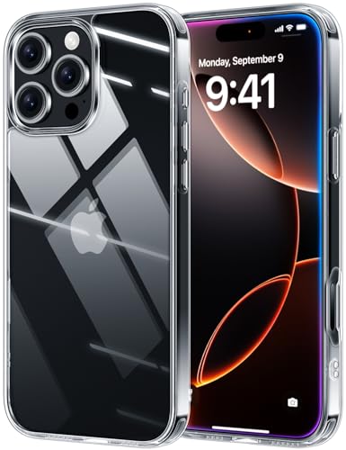 X-level für iPhone 16 Pro Hülle, Klar Handyhülle iPhone 16 Pro Case Nicht Vergilbende Stoßfest Stoßfänger, Anti-Kratzer Transparent Glas Rückseite 6,3 Zoll, Durchsichtig X-level für iPhone 16 Pro Hülle, Klar Handyhülle iPhone 16 Pro Case Nicht Vergilbende Stoßfest Stoßfänger, Anti-Kratzer Transparent Glas Rückseite 6,3 Zoll, Durchsichtig von X-level