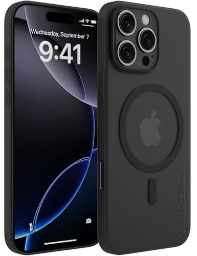 X-level für iPhone 16 Pro Hülle, Kompatibel mit MagSafe, 0,3 mm Slim Fit Handyhülle, Mattes Finish rutschfest Kratzfest Schutzhülle Dünn Hardcase Kompatibel mit iPhone 16 Pro, Trans-Schwarz X-level für iPhone 16 Pro Hülle, Kompatibel mit MagSafe, 0,3 mm Slim Fit Handyhülle, Mattes Finish rutschfest Kratzfest Schutzhülle Dünn Hardcase Kompatibel mit iPhone 16 Pro, Trans-Schwarz von X-level