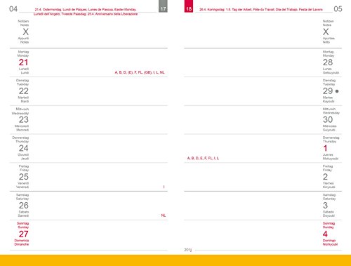 X17- A6 Wochenkalender-Wochenplaner "Nachfüllpack" | „Kompakt“ 2025, 2 Hefte à 6 Monate, inkl. Memokarte. Nur passend für das X17-System. Made in Germany von X17