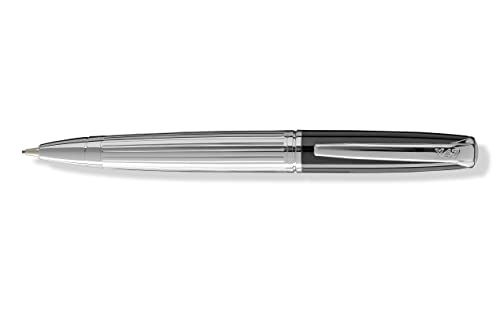 X17 X47-Drehbleistift No.1, 0.5 mm Drehmechanik, edel, kurz: nur 10,5 cm, schwarz/chrom von X17