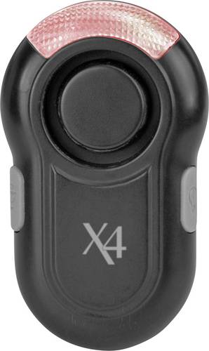 X4-LIFE Taschenalarm Schwarz 115 dB 701589 von X4-LIFE