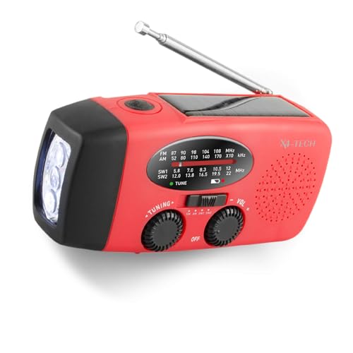 X4 TECH Portable FM/AM Solar Radio mit Taschenlampe USB X4 TECH Portable FM/AM Solar Radio mit Taschenlampe USB von X4 TECH