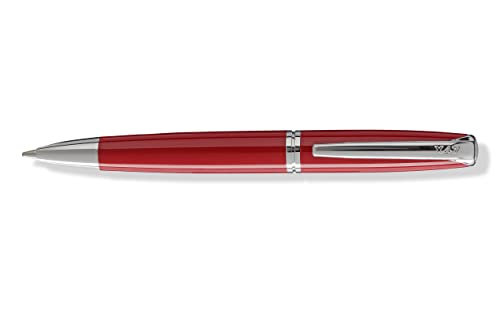 X47-Kugelschreiber No.1, Drehmechanik, edel, kurz: nur 10,5 cm, rot von X47