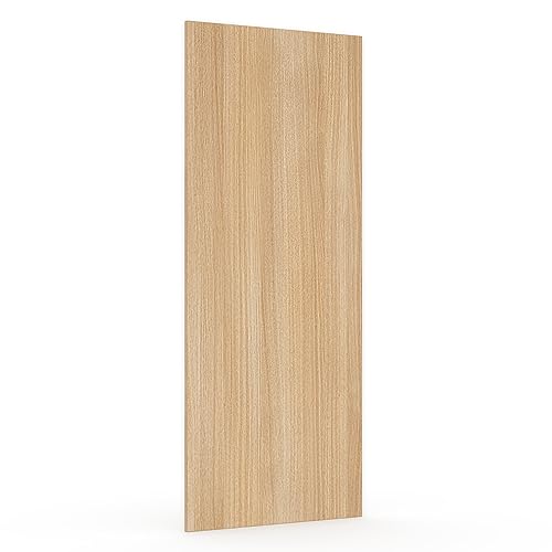 X57 Kühlschrankfront Möbelfront 19mm Frontplatte Unterbau- Einbaukühlschrank nach Maß (Eiche, Wunschmaß) von X57
