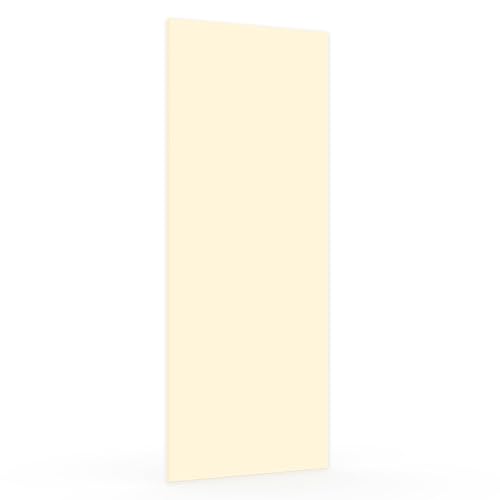 X57 Kühlschrankfront Möbelfront 19mm Frontplatte Unterbau- Einbaukühlschrank nach Maß (Magnolia, Wunschmaß) von X57