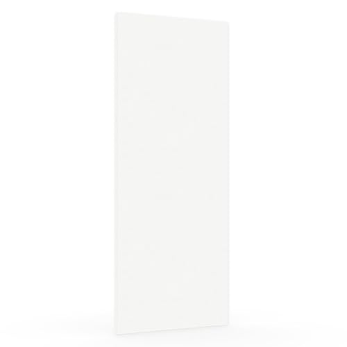 X57 Kühlschrankfront Möbelfront 19mm Frontplatte Unterbau- Einbaukühlschrank nach Maß (Weiß, Wunschmaß) von X57